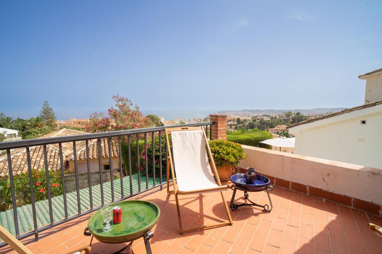 Casa Ancladero Big Rooftop Terrace, 2 Bedroom Guesthouse W Garden And View Fuengirola Εξωτερικό φωτογραφία
