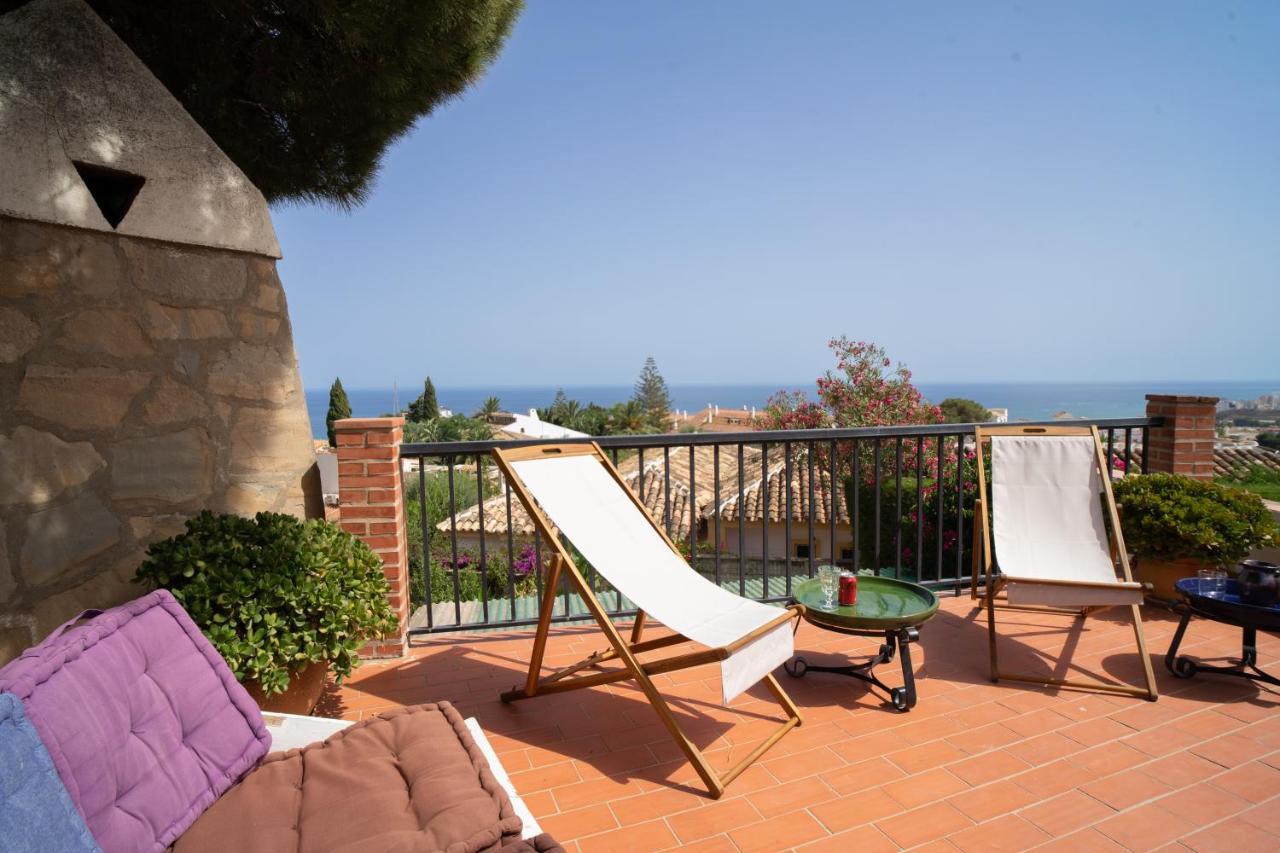 Casa Ancladero Big Rooftop Terrace, 2 Bedroom Guesthouse W Garden And View Fuengirola Εξωτερικό φωτογραφία